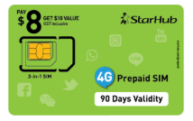 Starhub $8 Card