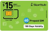 Starhub $15 Card