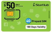 Starhub $50 Card