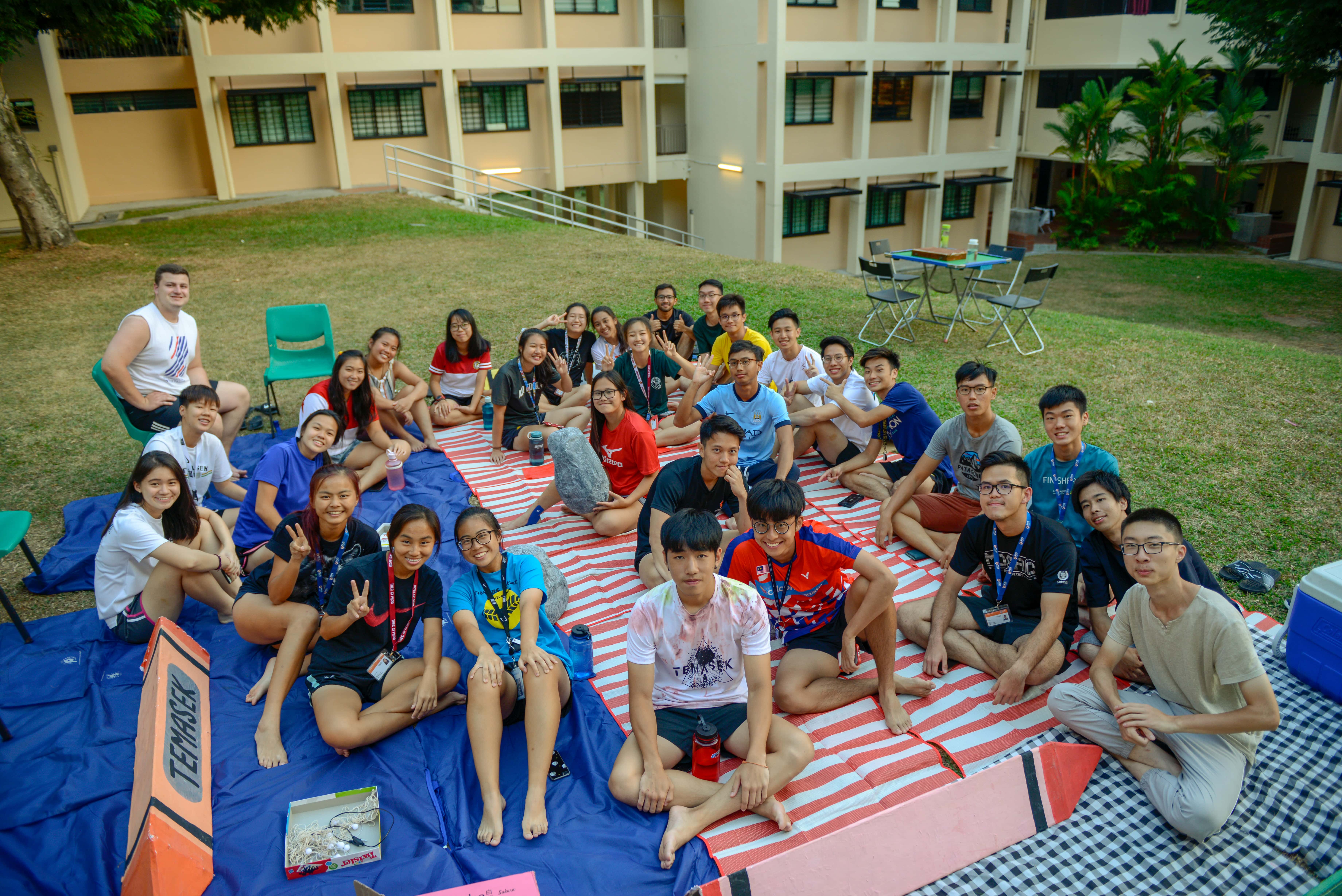 Temasek Hall Overnight Cycling